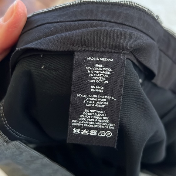 Theory Wool Trousers - Picture 12 of 16